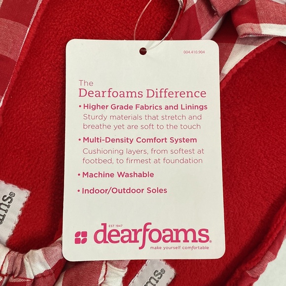 New Dearfoams Ballerina Slippers size Small - Picture 5 of 10